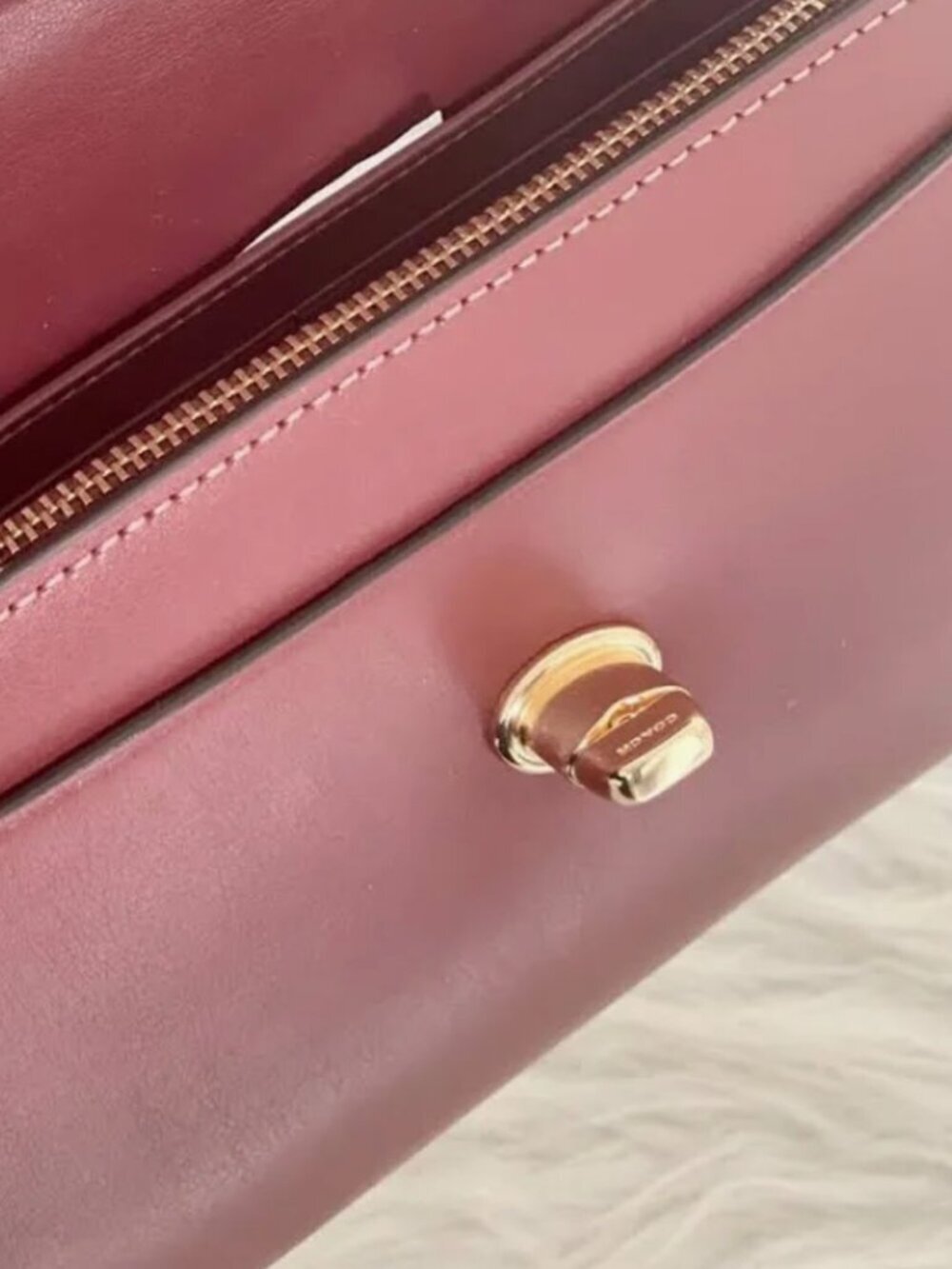 Coach Desert Tulip Print Chain Crossbody - Picture 5 of 6